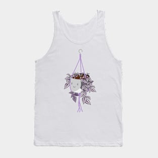 tradscantia plant in asexual pride pot Tank Top